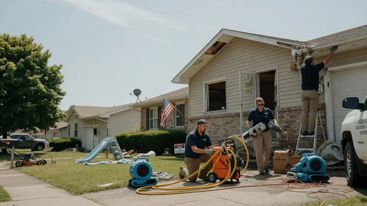 Water Damage Restoration in Bentley, LA near me